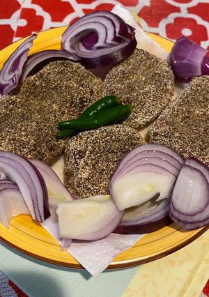 A picture of Vegetable chops.