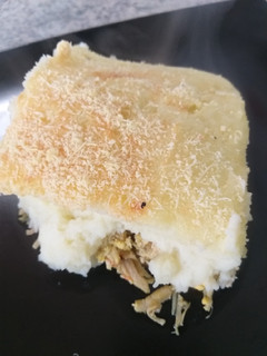 Una foto de Pastel de papa con pollo 🌻👩🏻🍳