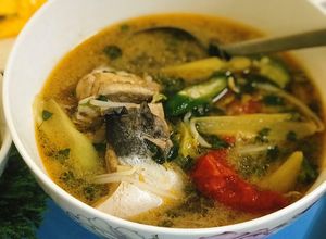 Hình của món Canh chua cá basa.