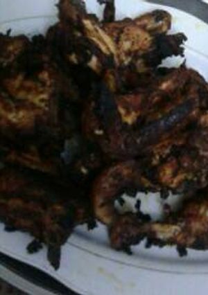 صورة لوصفة جاج مقلي بخلطة الشوي