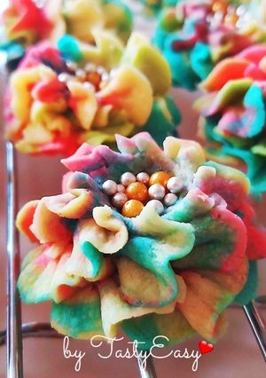 Foto resep Resep Kue Semprit Susu Super Renyah Cuma 3 Bahan | Kue Kering Lebaran | Kue Kering | Spritz Cookies