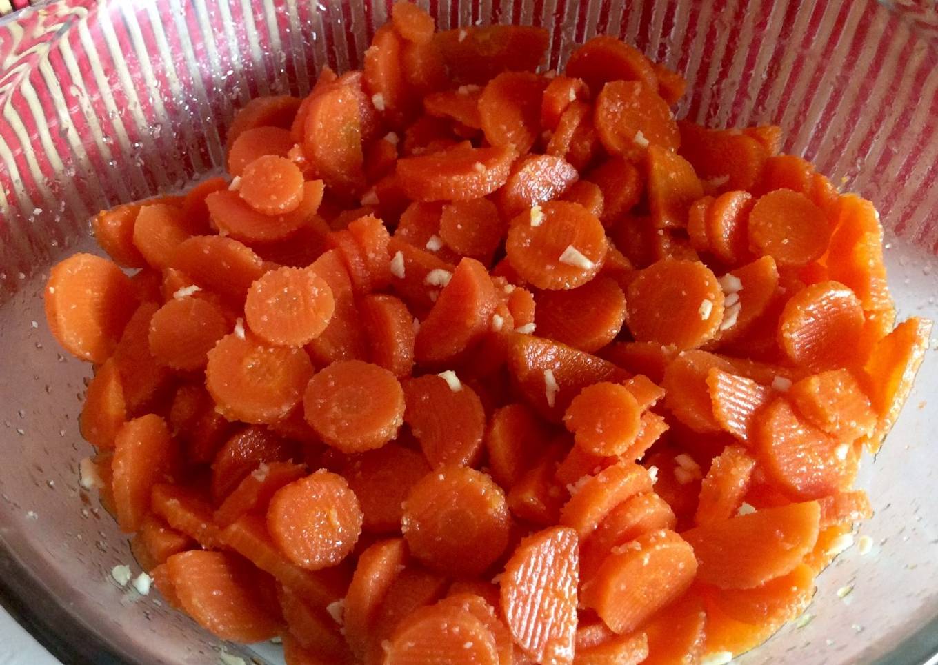 Aliño de zanahoria al ajillo 🥕