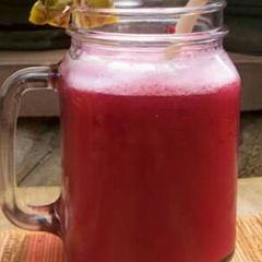A picture of Beetroot cocktail twist.