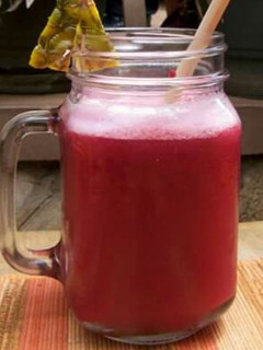 A picture of Beetroot cocktail twist.