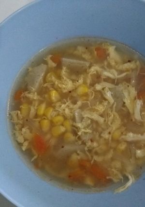Foto resep Sup Jagung Manis