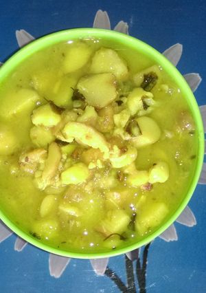 A picture of Arbi soup.