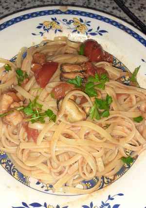 Foto di Linguine ai frutti di mare