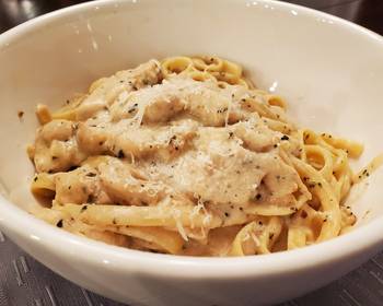 Easy Recipe Chicken Alfredo Yummy