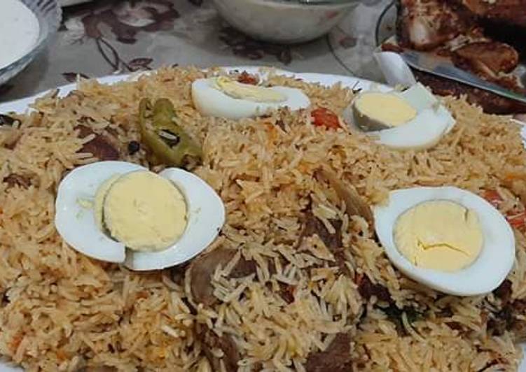 Yakhni pulao