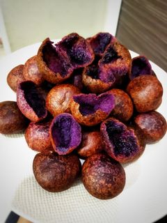 Foto resep Bola ubi ungu kopong