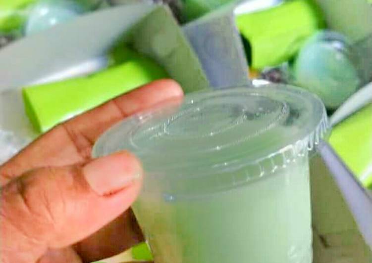 Puding Melon || Menu Bakulan Snack Box