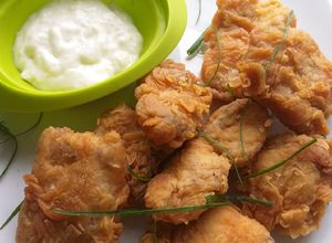 Foto resep Crispy fried fish (tuna marlin)