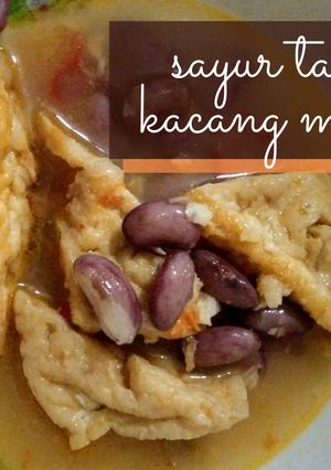 Foto resep 60. Sayur Tahu Kacang Merah