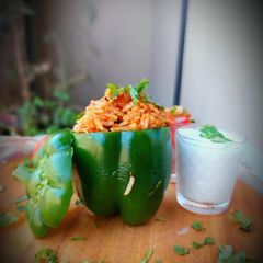 A picture of Tomato rice.