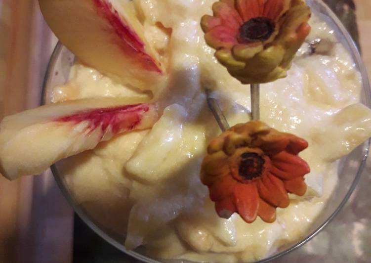 Recipe of Super Quick Homemade Creamy mango fruit chat