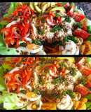 Ensalada de BULGUR y vegetales