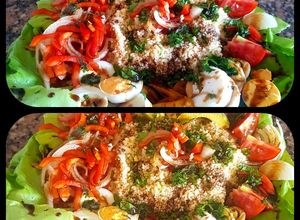 Una foto de Ensalada de BULGUR y vegetales