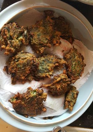 Una foto de Buñuelos de acelga