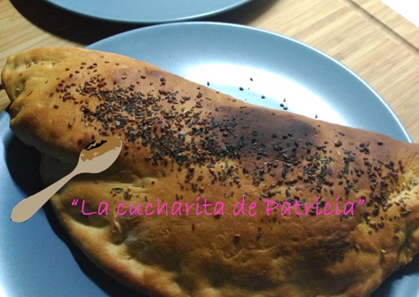 Calzone de jamón york y queso