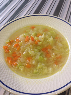 Una foto de Sopa de verduras