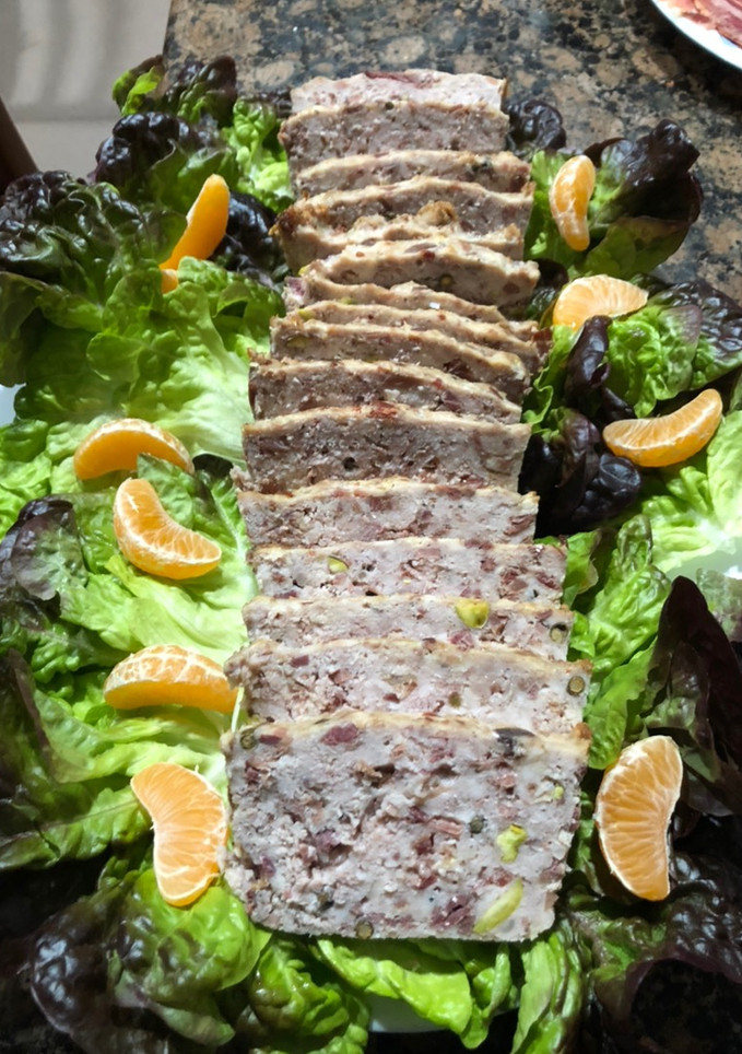 Una foto de Rollo de carne proteico