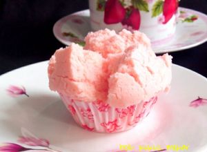 Foto resep Bolu kukus mekar pakai cimori strawberry - tanpa soda