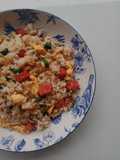 Nasi goreng Telur Luncheon Simple