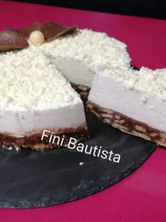 Una foto de Tarta de yogur griego