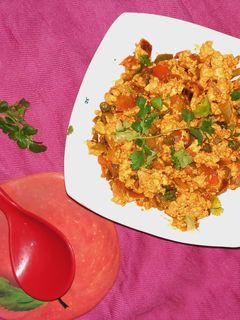 पनीर भुर्जी (paneer bhurji recipe in Hindi) रेसिपी मुख्य फोटो