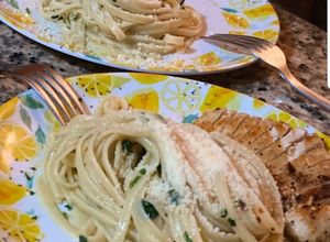 Una foto de Pasta aglio & olio