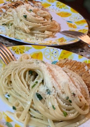 Una foto de Pasta aglio & olio