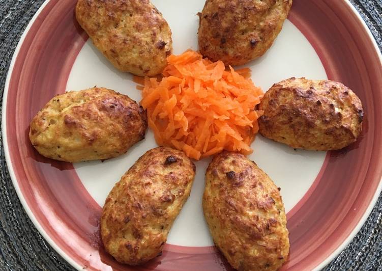 Croquetas de coliflor y at?n al horno Receta de Rorojano- Cookpad