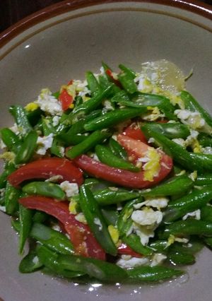 Foto resep Tumis buncis telur