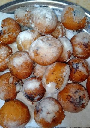 صورة لوصفة دونات محشية بالشوكولاتة