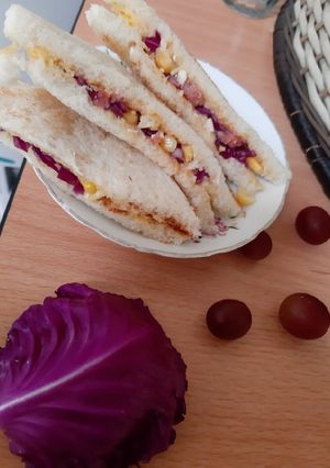Foto resep Sandwich salad campur