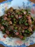 Guisantes salteados con Sajonia