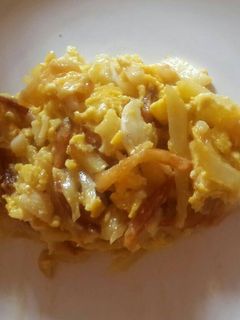 Una foto de Bacalao a bras