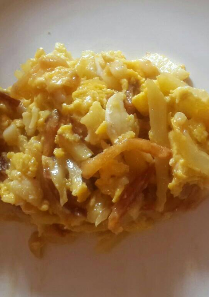 Una foto de Bacalao a bras
