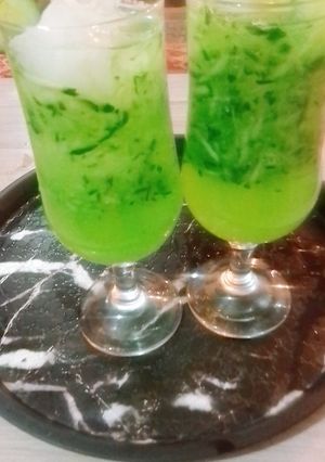 عکسی از دستور شربت خیار برای گرمازدگی