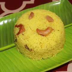 A picture of Basanti pulao.