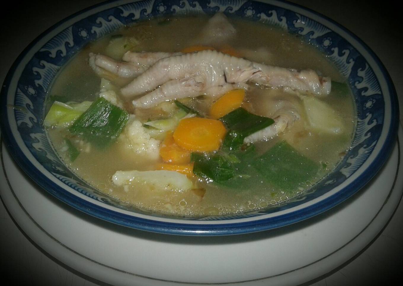 Sop Ceker Ayam