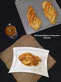 Roti Keju Bolognese Tanpa Ulen (Minyak)