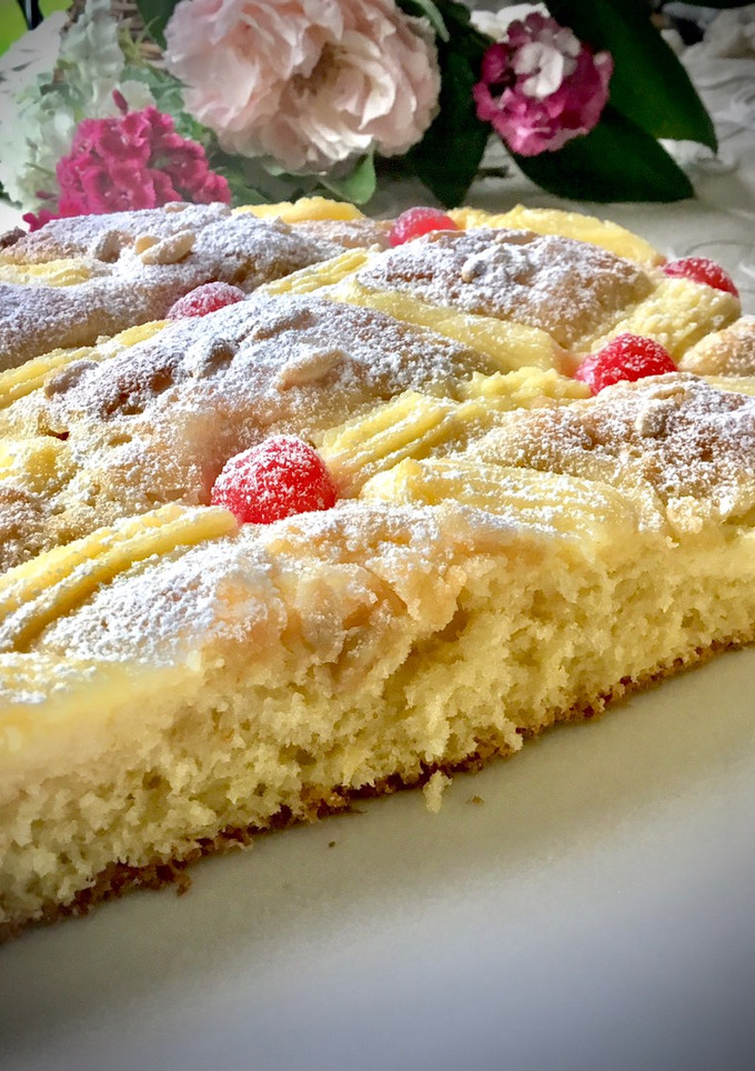 Una foto de Coca de San Juan, receta de Ibán Yarza