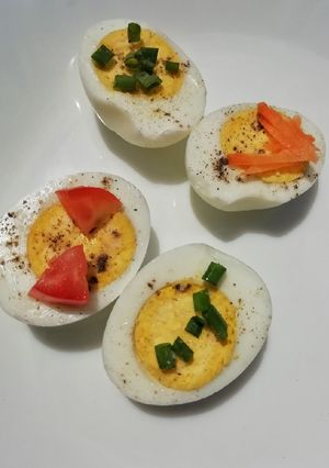 A picture of Boiled eggs🥚.