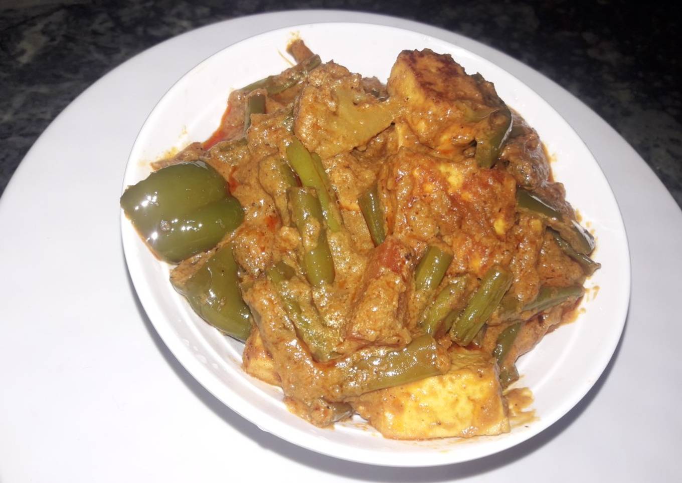 Mix veg paneer sabji