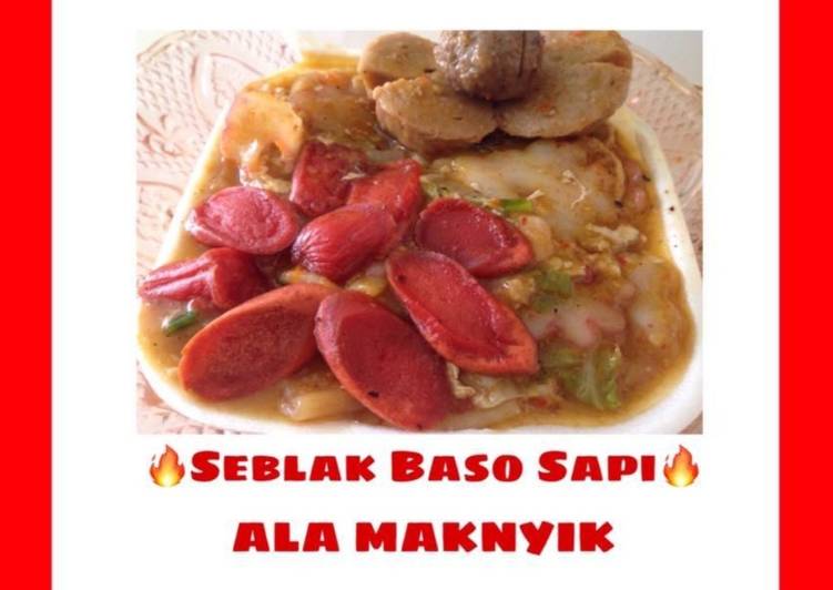 Cara membuat Seblak ala maknyik 😁 Sederhana Untuk Jualan