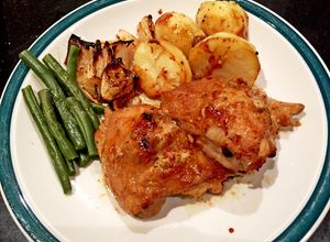 Foto resep Swett and Hot Mustard Chicken