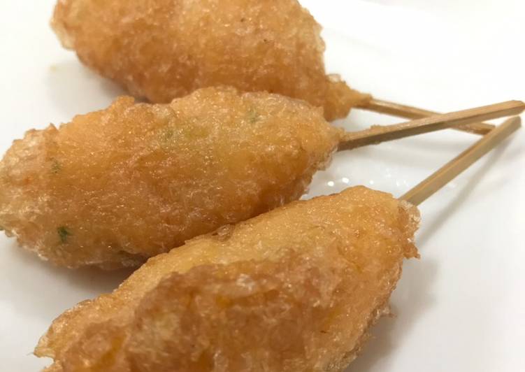 Langkah Mudah untuk Menyiapkan Sempol Udang atau Ayam sedap enak yang Enak Banget