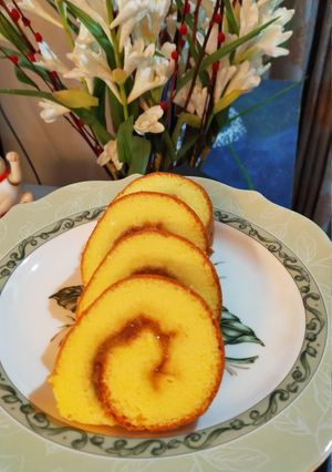 Foto resep Bolu gulung nanas