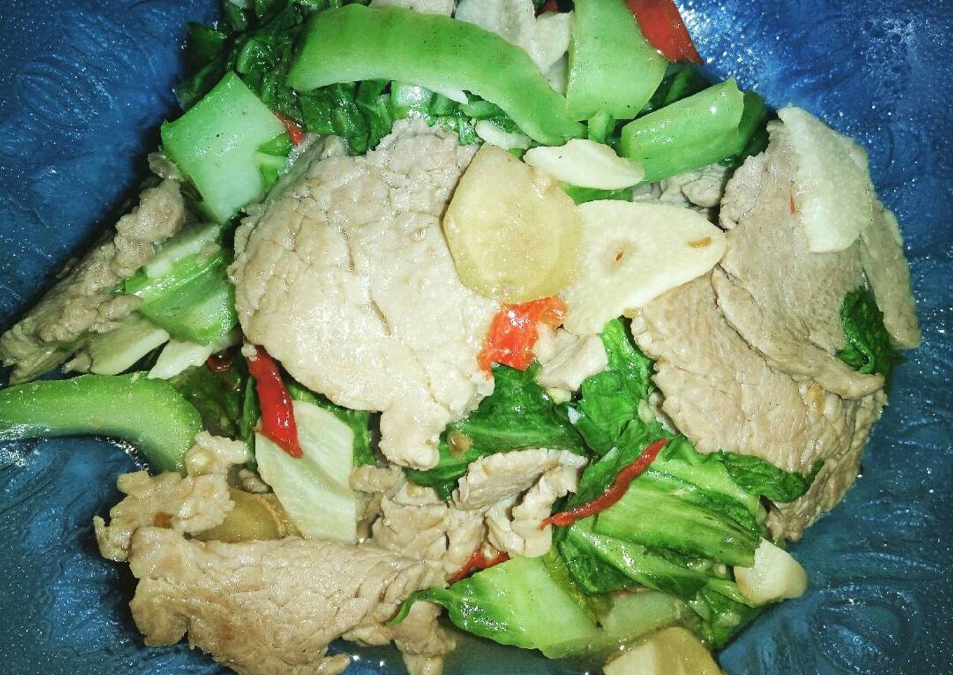 Daging SaPa #Sawi Pahit